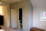 Painted shaker fitted wardrobe